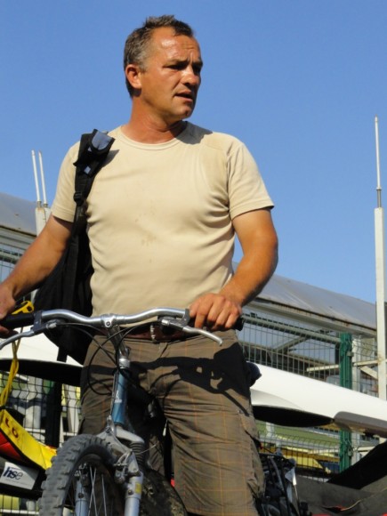 Nationalcoach und Fahrradfreund Ingolf Beutel